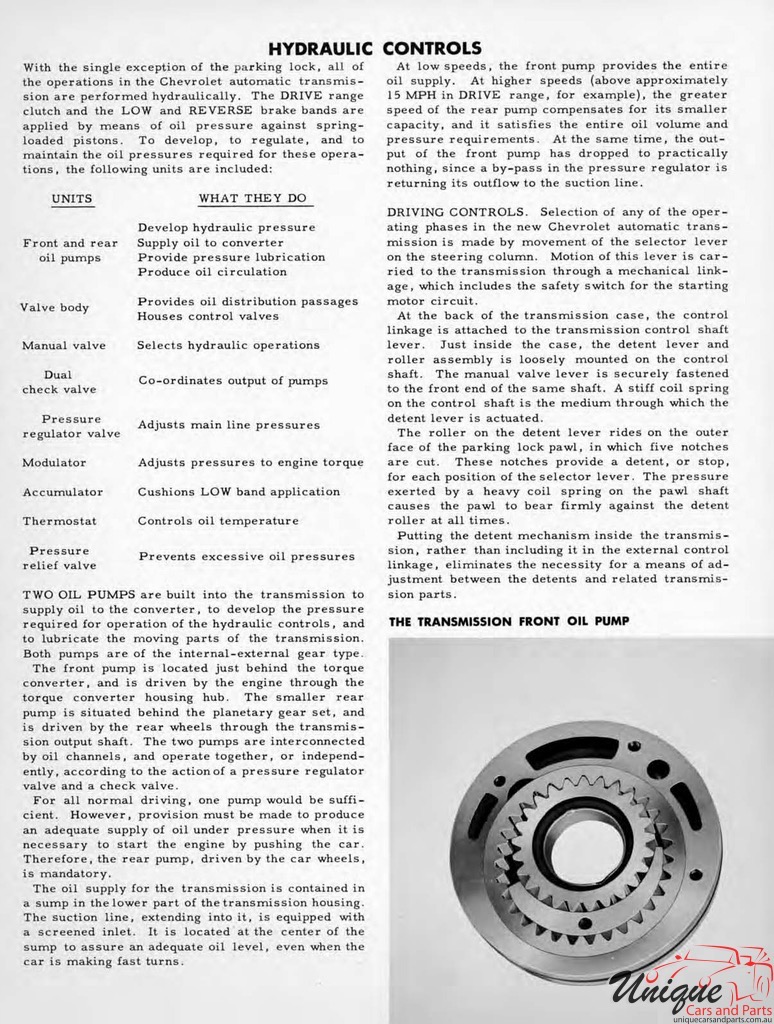 1950 Chevrolet Engineering Features Brochure Page 65